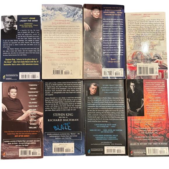 Lot of 8 Stephen King Paperback Books (From the 2000's) - Picture 2 of 3